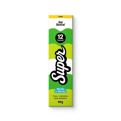 Gel Dental Cimed Super Melão e Menta 90G