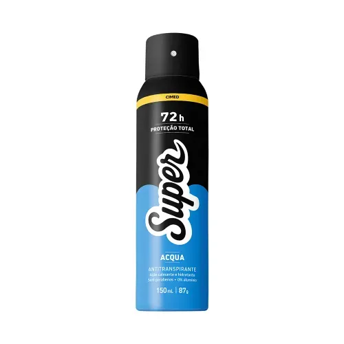Desodorante Aerosol Cimed Super Acqua 150ml