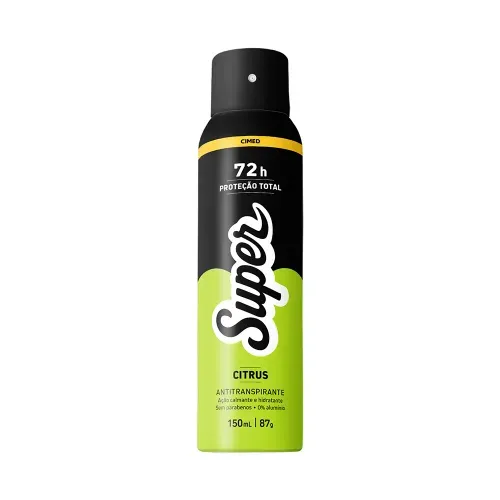 Desodorante Aerosol Cimed Super Citrus 150ml