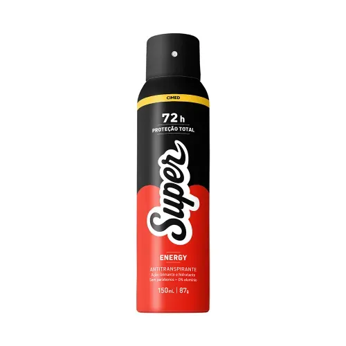 Desodorante Aerosol Cimed Super Energy 150ml