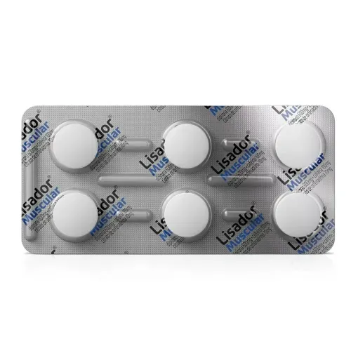 Lisador Muscular 600mg + 100mg + 70mg com 6 Comprimidos