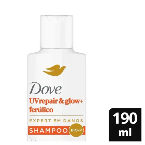 Shampoo Dove UV Repair & Glow + Ferúlico 190ml