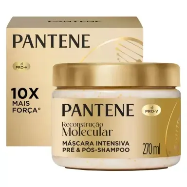 Máscara Intensiva Pantene Reconstrução Molecular Bond Repair 270ml