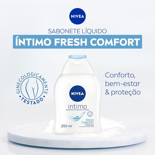Nivea Sabonete Líquido Íntimo Fresh Comfort 250ml