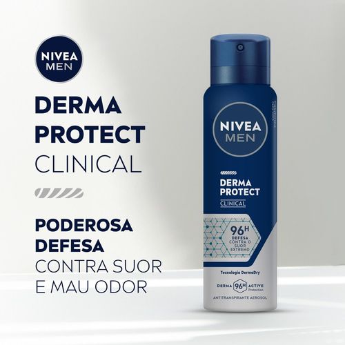 Desodorante Aerosol Nivea Men Derma Protect Clinical 150ml