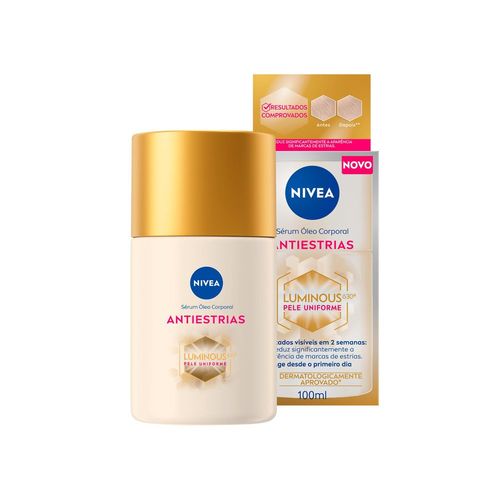 Serum Corporal Oleo Antiestrias Nivea Luminous 630 100ml