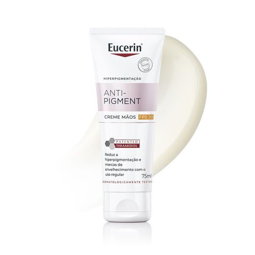 Eucerin Anti-pigment Clareador Creme Mãos FPS 30 75ml