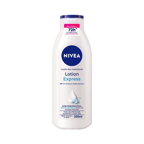 Nivea Loção Hidratante Lotion Express 200ml