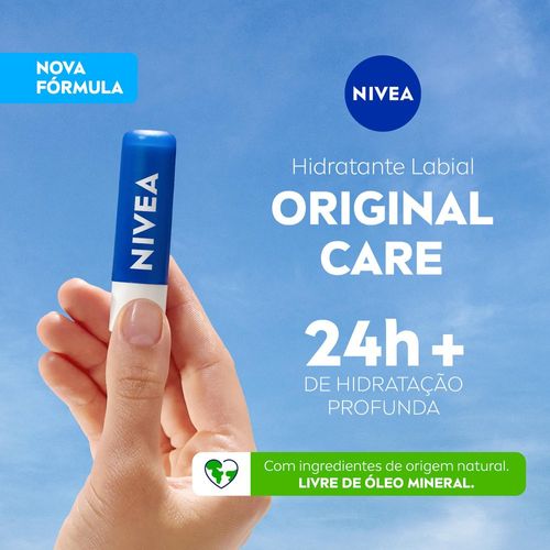 Nivea Hidratante Labial Original Care 4,8g