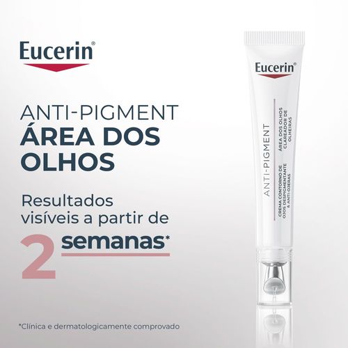 EUCERIN Creme de Olhos Clareador de Olheiras 15ml, Anti-Pigment, Antimanchas, Thiamidol