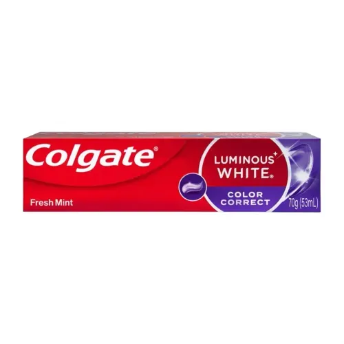 Creme Dental Colgate Luminous White Color Correct Fresh Mint com 70g