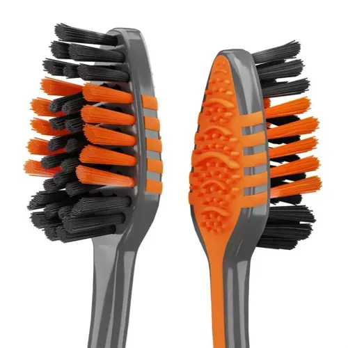 Escova Dental Colgate Zig Zag Carvão Pack com 2 Unidades