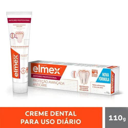 Creme Dental Elmex Anticárie Professional 110g