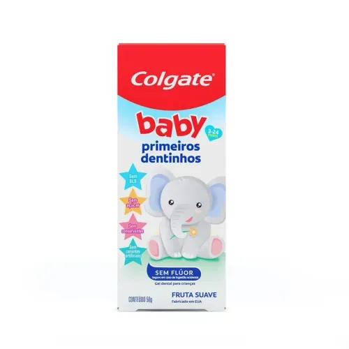 Gel Dental Colgate Kids Sem Fluor 50g