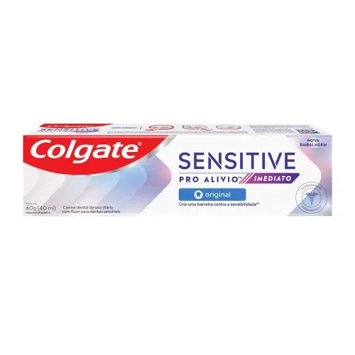 Creme Dental Colgate Sensitive Pro Alívio Imedicato Original 60g