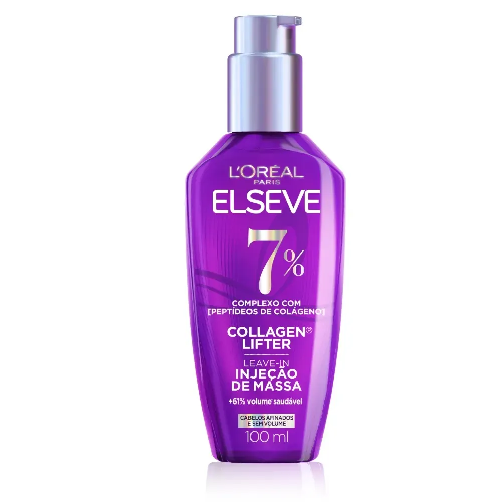 Leave-in Injeção de Massa Elseve Collagen Lifter 7% 100ml