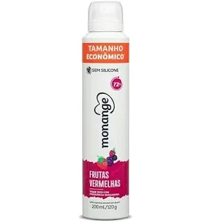 Desodorante Aerosol Monange Frutas Vermelhas 200ml