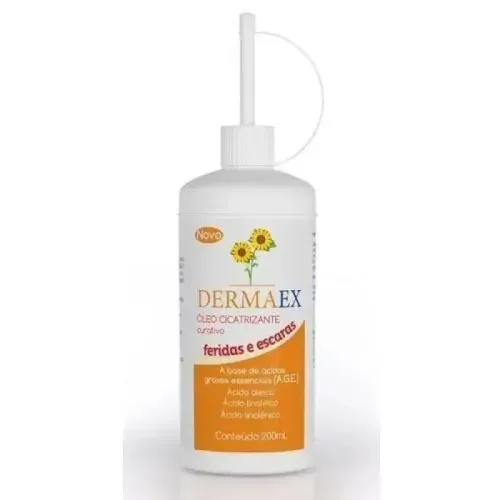 Óleo de Girassol Cicatrizante Dermaex 200ml