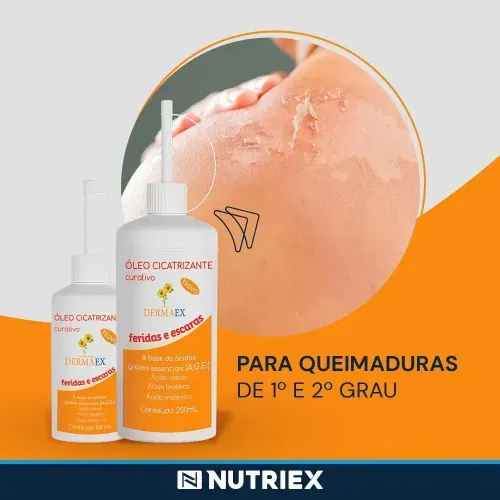 Óleo de Girassol Cicatrizante Dermaex 200ml