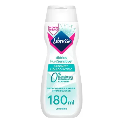 Sabonete Liquido Intimo Libresse PureSensitive 180ml