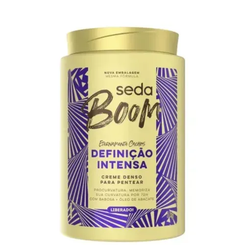 Creme para Pentear Seda 1 Kg Boom Definição Intensa