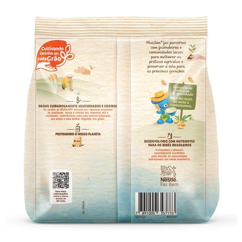 Cereal Infantil Mucilon Arroz Sachê 360g