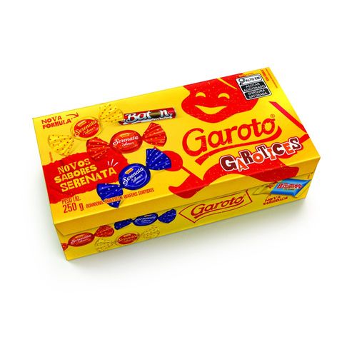 Bombom Garoto Sortido Caixa 250g