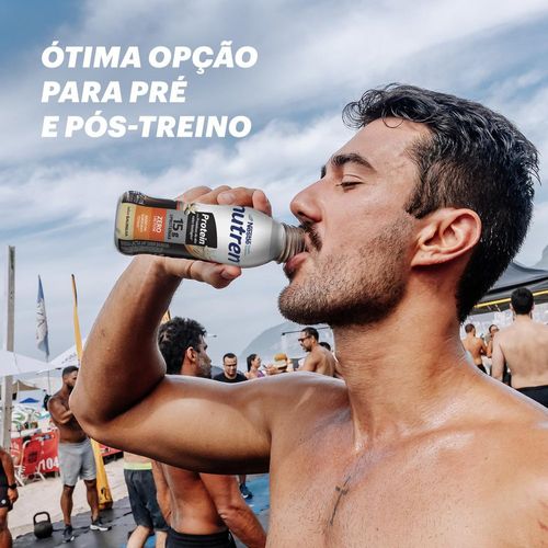 Bebida Láctea Nutren Protein 15g de proteínas Baunilha 260ml - Pack com 6 Unidades