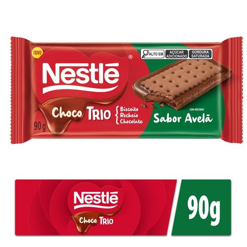Chocotrio Nestle Avelã 90g