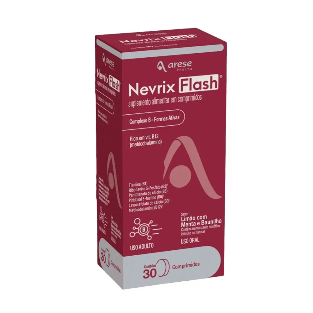 Nevrix Flesh com 30 Comprimidos