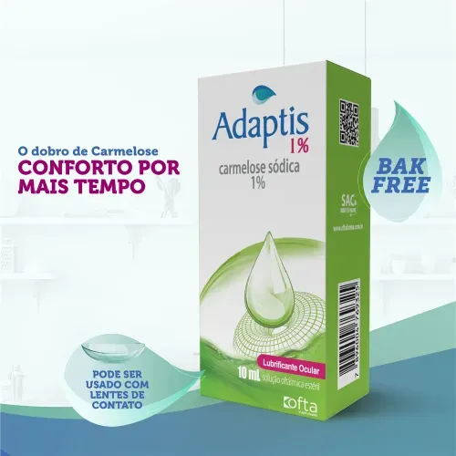 Adaptis 1% Solução Oftálmica 10ml