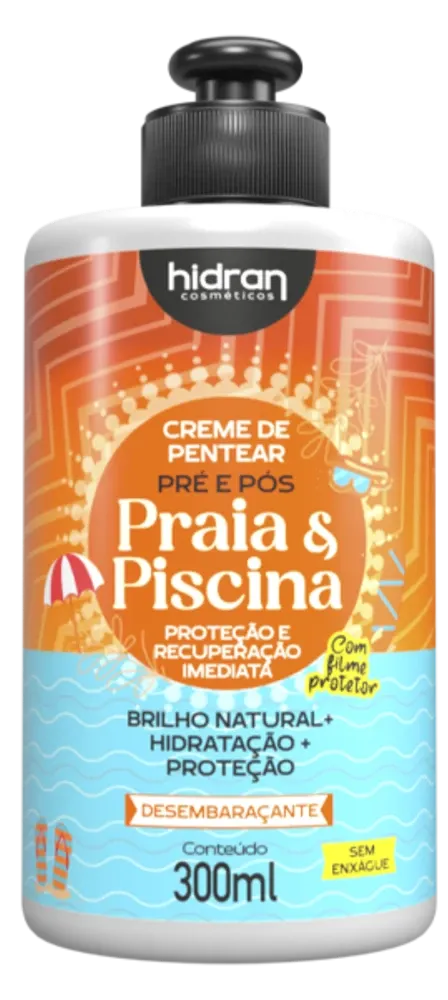 Creme de Pentear Hidran Praia & Piscina 300ml