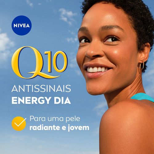 Creme Facial Dia Nivea Q10 Plus C Anti-Rugas + Energizante FPS15 50ml