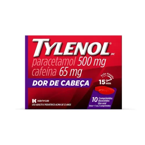 Tylenol DC com 10 Comprimidos