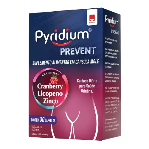Pyridium Prevent com 30 Cápsulas