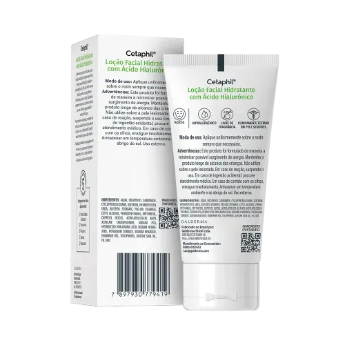 Loção Hidratante Facial Cetaphil com Ácido Hialurônico 50ml