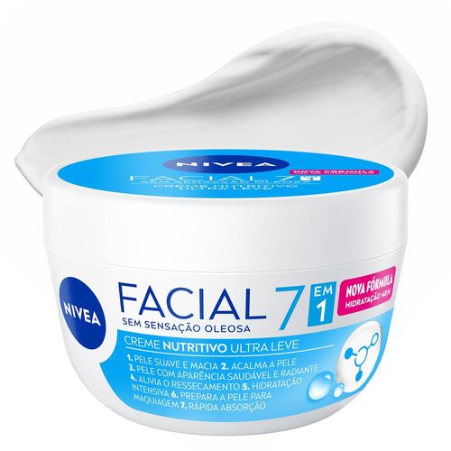 NIVEA Hidratante Facial em Gel Ultraleve 7 em 1 100g