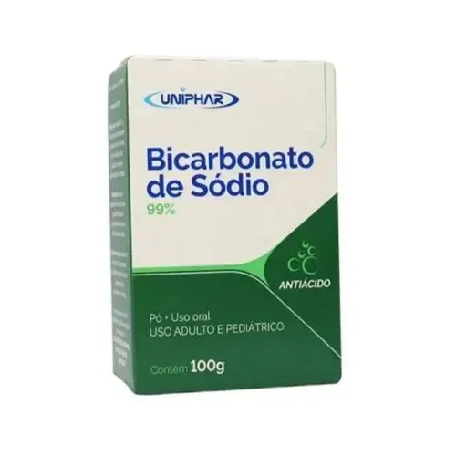 Bicarbonato de Sódio Uniphar com 100g