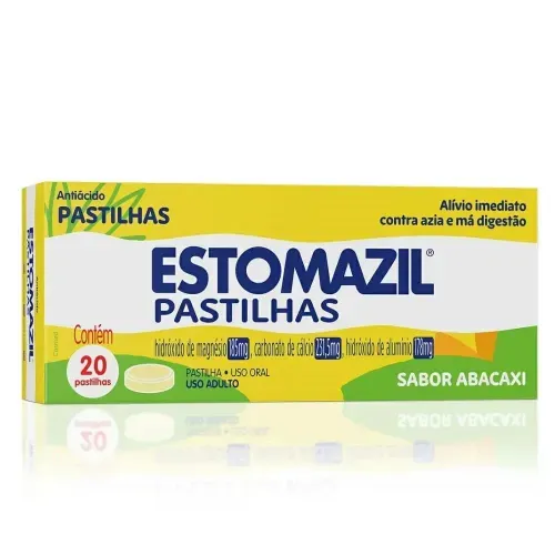 Estomazil Pastilha com 20 comprimidos
