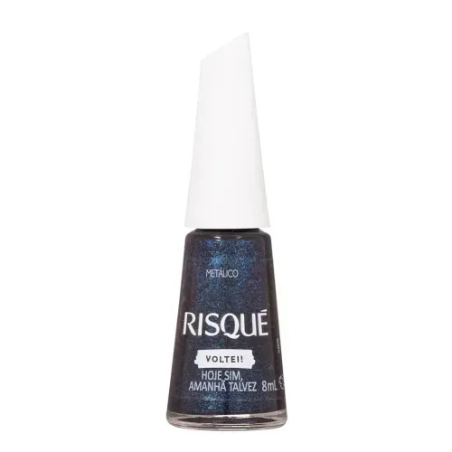 Esmalte Metálico Risqué Hoje Sim Amanha Talvez 8ml