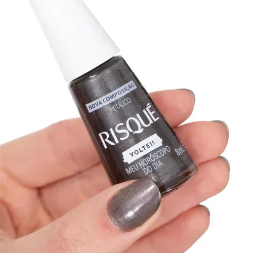 Esmalte Metálico Risqué Meu Horoscop do Dia 8ml