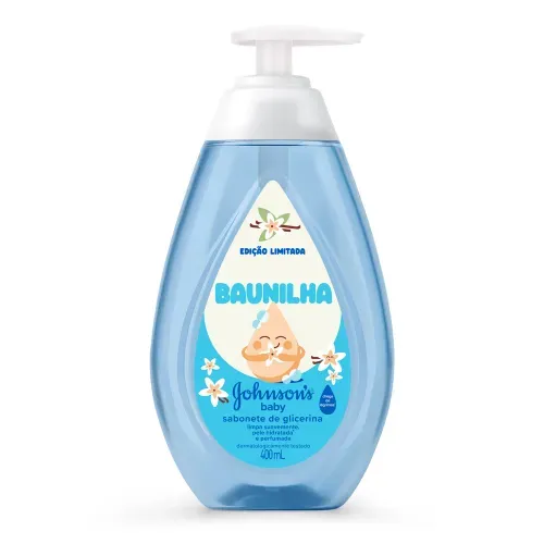 Sabonete Líquido Johnson's Baby Baunilha 400ml