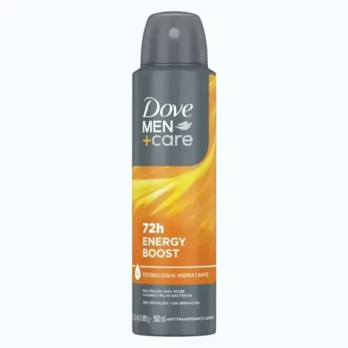 Desodorante Aerosol Dove Men+Care Energy Boost 150ml 89g