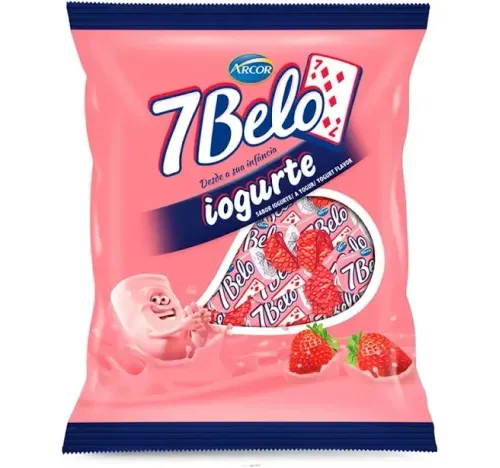 Bala 7 Belo Iogurte com 90/100g