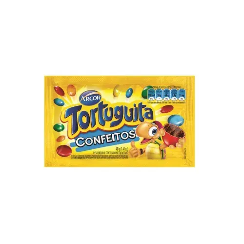 Tortuguita Confeitos de Chocolate de 40g