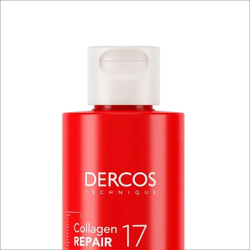 Shampoo Ultra Reparação Vichy Dercos Collagen Repair 17 com 200g