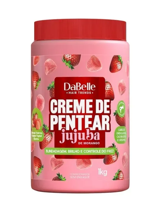 Creme para pentear dabelle morango 1kg