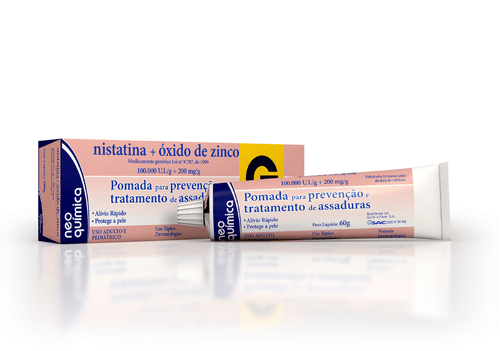 Nistatina + Óxido de Zinco pomada 60g Neo Química