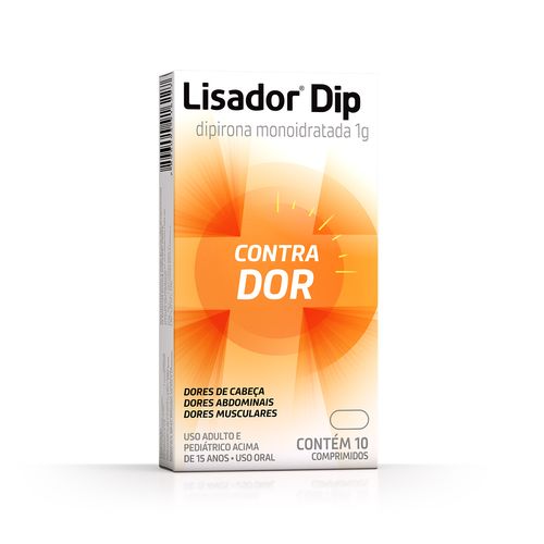 Lisador Dip 1g com 10 comprimidos