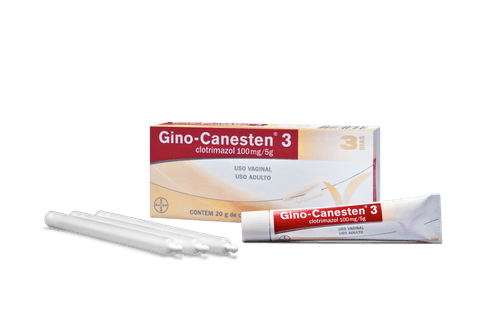 Gino-Canesten 3 Creme Vaginal 20g com 3 Aplicadores